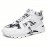 Sapatos desportivos de cano alto com atacadores - Estampa elegante de letras, decoração tecida, corpo de sapato confortável e respirável, versão de moda estilo rua, disponível em todas as tamanhos para homens e mulheres. Sola de EVA flexível, adequada par