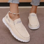 Sapatos casuais de cano baixo para homem - Preto, com atacadores, biqueira redonda, design de cano baixo, parte superior em tecido confortável e respirável, sola de borracha, versáteis para todas as estações