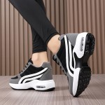 Tênis casual feminino, leve, confortável e versátil, com salto oculto.