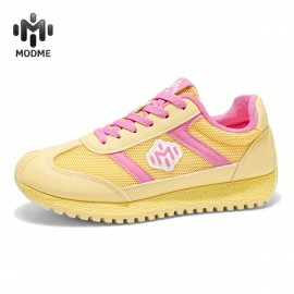 O novo estilo de verão das sapatas casuais femininas destaca uma parte superior em tecido e sola em PVC que é antiderrapante e resistente ao desgaste. São leves, respiráveis, fashionáveis e casuais, com cores vibrantes. Vamos usá-las juntas no verão.