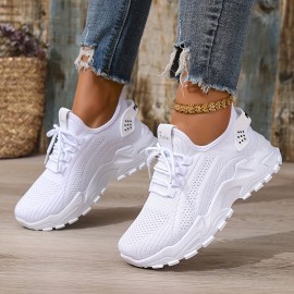 Verão Nova Chegada Mulheres Tênis de Corrida de Malha para Todas as Estações - Ultra-Breathable Leve Low-Top com Sola de Conforto Macio | Tênis de Verão para Exterior Lavável à Mão