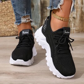 Verão Nova Chegada Mulheres Tênis de Corrida de Malha para Todas as Estações - Ultra-Breathable Leve Low-Top com Sola de Conforto Macio | Tênis de Verão para Exterior Lavável à Mão
