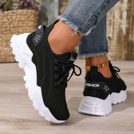 Verão Nova Chegada Mulheres Tênis de Corrida de Malha para Todas as Estações - Ultra-Breathable Leve Low-Top com Sola de Conforto Macio | Tênis de Verão para Exterior Lavável à Mão