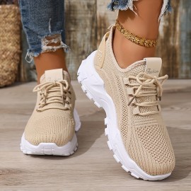 Verão Nova Chegada Mulheres Tênis de Corrida de Malha para Todas as Estações - Ultra-Breathable Leve Low-Top com Sola de Conforto Macio | Tênis de Verão para Exterior Lavável à Mão