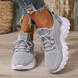 Verão Nova Chegada Mulheres Tênis de Corrida de Malha para Todas as Estações - Ultra-Breathable Leve Low-Top com Sola de Conforto Macio | Tênis de Verão para Exterior Lavável à Mão