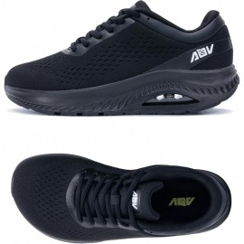 Sapatos de caixa de dedo largo confortáveis e casuais para mulheres, sapatos desportivos de ténis casuais, sapatos de caminhada para exercício de fitness