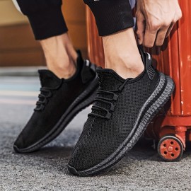 Sapatos masculinos respiráveis, leves, esportivos, estilosos, casuais e versáteis, sapatos esportivos