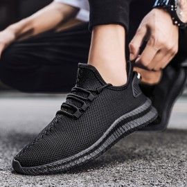 Sapatos masculinos respiráveis, leves, esportivos, estilosos, casuais e versáteis, sapatos esportivos