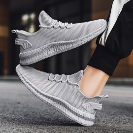 Sapatos masculinos respiráveis, leves, esportivos, estilosos, casuais e versáteis, sapatos esportivos