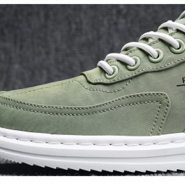 Tênis Esportivos Masculinos de Primavera - Solado Antiderrapante, Design Durável e Resistente ao Desgaste, Cano Baixo em Lona Respirável com Cadarço, Ideal para Looks Casuais e Atividades Leves, Confortáveis, Forro Interno em Tecido