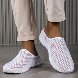 Um Par de Tênis Masculinos Casuais com Estilo Moderno, Respiráveis e Confortáveis com Amortecimento Suave, Ideais para Uso Diário e Atividades Esportivas