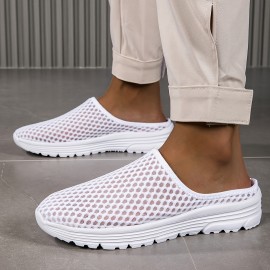 Um Par de Tênis Masculinos Casuais com Estilo Moderno, Respiráveis e Confortáveis com Amortecimento Suave, Ideais para Uso Diário e Atividades Esportivas
