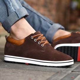 Aumente os Sapatos Masculinos de 2.36 polegadas - Calçados Esportivos Casuais para Homens com Moda Joker, Cadarço