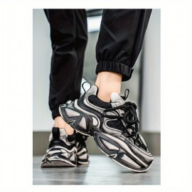 Novas Botas Esportivas de Sola Grossa para Todas as Estações, Masculinas Modernas e Versáteis, Sapatos do Pai que Aumentam a Altura Invisível, Confortáveis e Bonitos Sapatos de Exterior