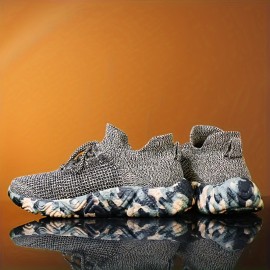 Chinelo casual masculino respirável com solado camuflado portátil, tênis confortável e durável para uso geral ao ar livre feminino