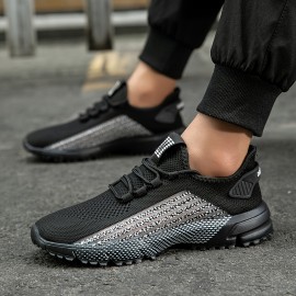 Sapatos Masculinos De Cano Baixo Com Cadarço, Respiráveis E Confortáveis, Para As Quatro Estações, Moda Casual, Sapatos De Corrida E Tênis