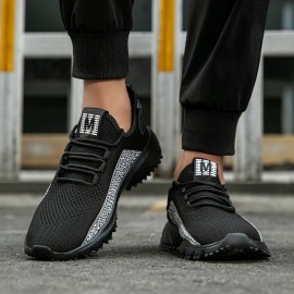 Sapatos Masculinos De Cano Baixo Com Cadarço, Respiráveis E Confortáveis, Para As Quatro Estações, Moda Casual, Sapatos De Corrida E Tênis