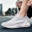 Novos Tênis Casuais Masculinos e Unissex - Parte Superior Respirável, Sola de Borracha Espessa Acolchoada, Design Baixo com Ponta Redonda para Corrida, Academia e Uso Diário - Conforto para Todas as Estações