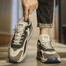 Sapatos de corrida confortáveis de sola grossa e respirável para homem, estilo casual e de moda para o ano de.
