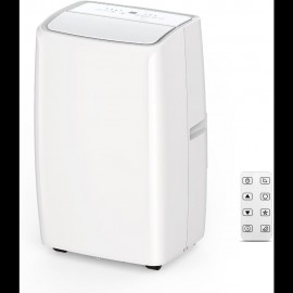 Condicionador de ar portátil GAMOMN - 14, 000 BTU de arrefecimento, controlo remoto, funcionalidade 3 em 1, modo inteligente/sono, balanço automático para salas de 700 pés quadrados