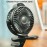 Ventilador portátil de 2000mAh com bateria, ventilador silencioso com clipe, ventilador USB, três ventiladores com tela, adequado para mesa de escritório, banco traseiro do carro, bicicleta, acampamento ao ar livre, preto