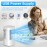 Ar Condicionado Portátil, Humidificador De Ar, Ventilador De Mesa, Ventilador De Resfriamento, Mini Ar Condicionado, 4 Em 1 Mini Ar Condicionado Evaporativo Ventilador De Resfriamento De Ar Com Tanque De Água De 33,81 Onças, 3 Velocidades E 7 Luzes LED, T