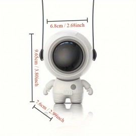 Ventilador Portátil com 3 Velocidades, Recarregável via USB e Bateria de Longa Duração - Ideal para Salas de Aula ao Ar Livre, Dormitórios e Escritórios