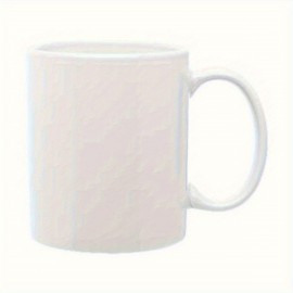 1 un., 11oz, Caneca de Cerâmica Resistente, Caneca de Sublimação com Cavaleiro Branco Esculpido em 3D - Padrão Impresso Vibrante, Ideal para Café da Manhã em Casa, Decoração de Primavera, Presente Romântico de Aniversário - Caneca Divertida, Melhor Presen