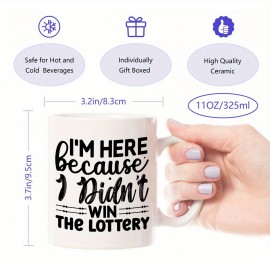 Caneca de Café Divertida com Impressão Dupla Face - Presentes para Fãs do TS - Caneca de Café Novidade, 11 Onças para Amigos, Colegas de Trabalho, Irmãos, Pai, Mãe