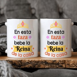 1pc, 11oz Caneca de Cerâmica com Impressão de Letra Espanhola e Design Floral - Copo de Café e Chá Isolante, Lavar à Mão, Perfeito para Uso Diário ou Presente de Ano Novo para o Dia da Mãe, Caneca de Café (Feita nos EUA)