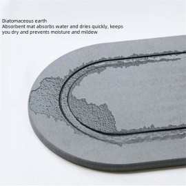 Suporte para xícara de café, bandeja absorvente de diatomita, xícaras de chá de cabeça para baixo, xícaras de vidro, armazenamento de xícaras de mesa, absorvente, resistente à umidade, almofada absorvente de café de secagem rápida