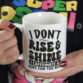 1 un., Caneca de Café Bata Palmas Canecas de Café Caneca com Impressão Dupla Face - Presentes para Mercadorias TS - Caneca de Café Novidade, 11 Onças Presentes para Amigos, Colegas de Trabalho, Irmãos, Pai, Mãe