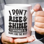 1 un., Caneca de Café Bata Palmas Canecas de Café Caneca com Impressão Dupla Face - Presentes para Mercadorias TS - Caneca de Café Novidade, 11 Onças Presentes para Amigos, Colegas de Trabalho, Irmãos, Pai, Mãe