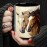Caneca de Cerâmica com Tema Equestre, 1 un., 11oz, Desenho de Cavalo, Caneca Versátil para Chá, Café, Leite, Cerveja, Ideal para Escritório, Ano Novo, Páscoa, Dia dos Namorados, Presentes de Aniversário