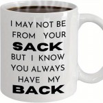 1 unid., Caneca de Café para Padrasto Engraçada - Cerâmica, 11oz, Design 