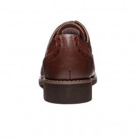Oxfords Clássicos Femininos com Cadarço, Brogue de Asa Formal para Negócios, Confortáveis e Duráveis, Estilo Versátil