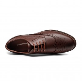 Oxfords Clássicos Femininos com Cadarço, Brogue de Asa Formal para Negócios, Confortáveis e Duráveis, Estilo Versátil