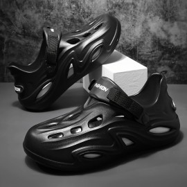 Sandálias Masculinas Antiderrapantes de EVA Novas em - Sapatos Leves e Respiráveis para Praia, Uso Casual no Verão, Condução ao Ar Livre, Esportes Internos & Externos - Bege, Calçados Sem Cadarço | Calçado Leve