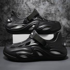 Sandálias Masculinas Antiderrapantes de EVA Novas em - Sapatos Leves e Respiráveis para Praia, Uso Casual no Verão, Condução ao Ar Livre, Esportes Internos & Externos - Bege, Calçados Sem Cadarço | Calçado Leve