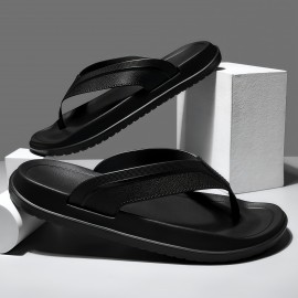 Chinelos de verão para homem com sensação de nuvem - Estrutura oca e sola ondulada, sandálias antiderrapantes de imitação para praia, spa, ginásio, dormitório - Sapatos casuais abertos e respiráveis, sapatos de praia, calçado para dormitório, design minim