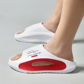 Par de Chinelos Unissex EVA com Design Fuzhou - Antiderrapantes, Asepticos e Resistentes a Odores com Sola Macia para Uso Interno/Externo, Viagens, Banheiro, Festas - Confortáveis Duradouros para Todas as Estações, Calçados Texturizados com Alça