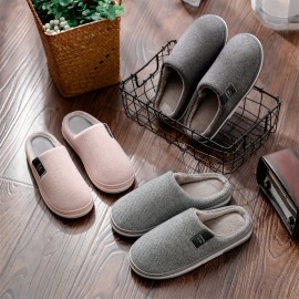 Chinelos confortáveis, macios e quentes para homem para casa e escritório, com design minimalista e elegante, costura inglesa e bloco de cores, modelo IT-181.