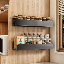 Kit de 2 unidades de suporte de parede para organizadores e armazenamento de casa, cozinha e despensa