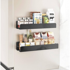 Kit de 2 unidades de suporte de parede para organizadores e armazenamento de casa, cozinha e despensa