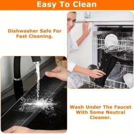 Organizador Magnético de Prateleira para Fogão - Estante Antiderrapante Resistente, Acessório para Cozinha com Design Fácil de Limpar, Superfície Antideslizante e Compacto, Ideal para Fogões a Gás/Eletrodomésticos ou Forno, Construção Durável, Estilo Mode