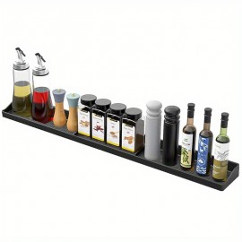 Organizador Magnético de Prateleira para Fogão - Estante Antiderrapante Resistente, Acessório para Cozinha com Design Fácil de Limpar, Superfície Antideslizante e Compacto, Ideal para Fogões a Gás/Eletrodomésticos ou Forno, Construção Durável, Estilo Mode