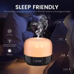 Difusor de Óleos Essenciais de Aromaterapia 13.53oz Difusor de Aromaterapia Colorido Humidificador, Luz LED Variável, Máquina de Ar Úmido Fresco Adequada para Grande Quarto, Casa de Quarto