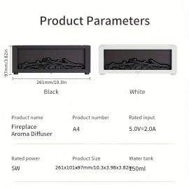 Umidificador de chama alimentado por USB