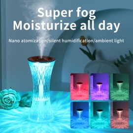 Humidificador de ar portátil pequeno para cintura pequena, mini grande volume de nevoeiro para casa, capacidade grande para quarto de escritório, melhor escolha para presentear