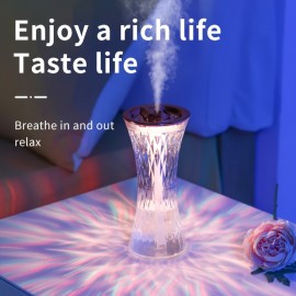 Humidificador de ar portátil pequeno para cintura pequena, mini grande volume de nevoeiro para casa, capacidade grande para quarto de escritório, melhor escolha para presentear